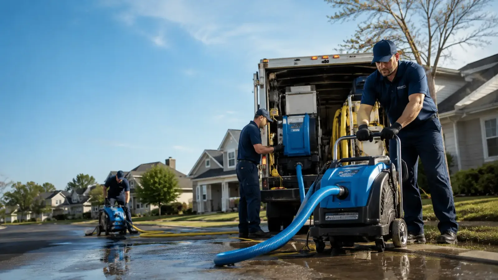 Flood Damage Cleanup in Kansas, OK